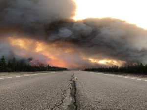 Kanada'da orman yangını