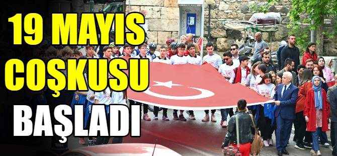 19 Mayıs coşkusu başladı