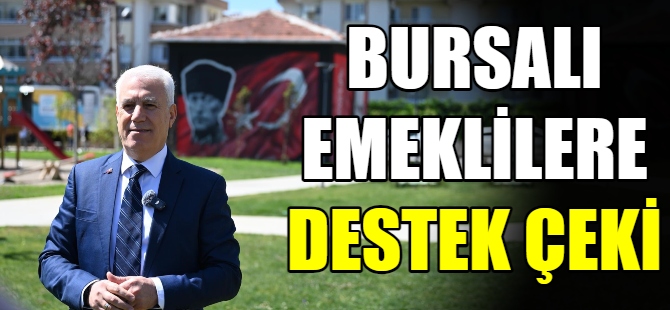 Büyükşehir’den emeklilere destek çeki