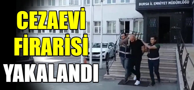 Cezaevi firarisi yakalandı