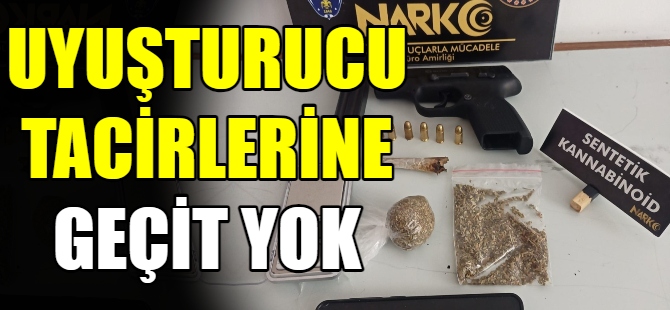 Uyuşturucu tacirleri yakalandı