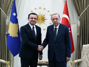 Erdoğan, Kurti ile bir araya geldi