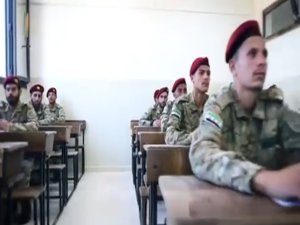 Suriye Milli Ordusuna Harp Okulu açıldı