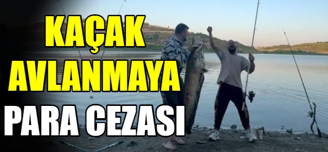 Kaçak avlanmaya para cezası