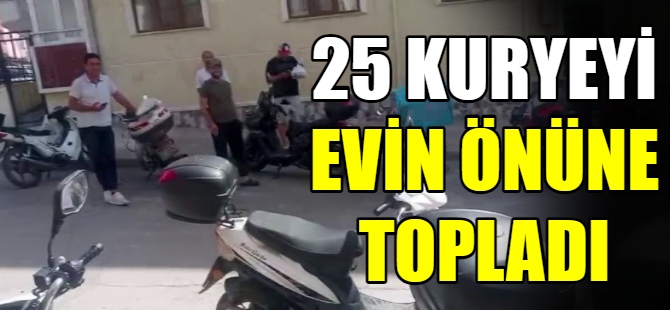 25 yerden aynı anda sipariş verildi