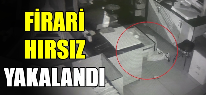 Firari hırsız yakalandı