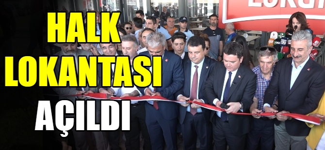 Bursa'nın ilk halk lokantası açıldı