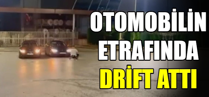 Drift atan sürücüye para cezası