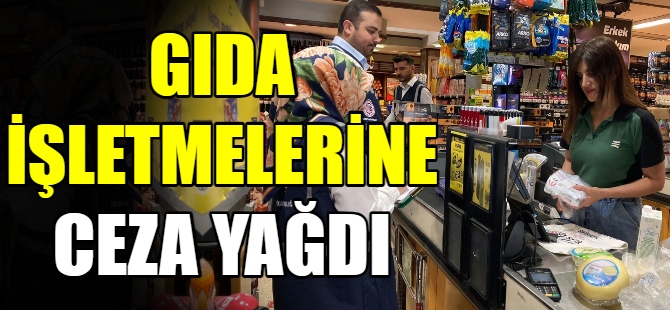 Gıda iş yerlerine sıkı denetim