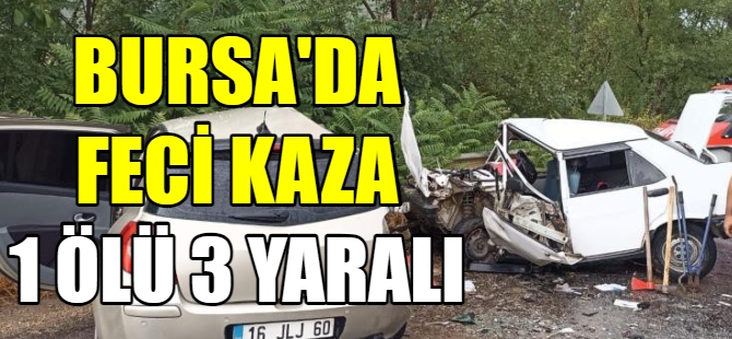 Bursa'da feci kaza