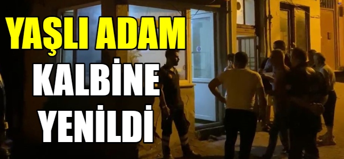 Maç izlerken kalbine yenildi