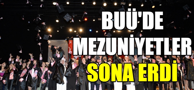 BUÜ'de mezun sayısı 300 bini geçti