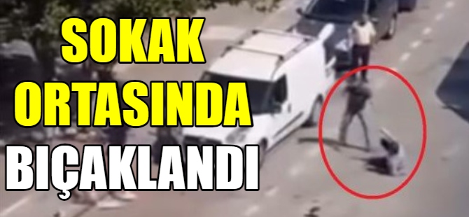 Kız kardeşini tehdit eden akrabasını bıçakladı