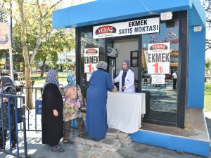 Yenişehir’de ekmek 1 TL'ye satılıyor