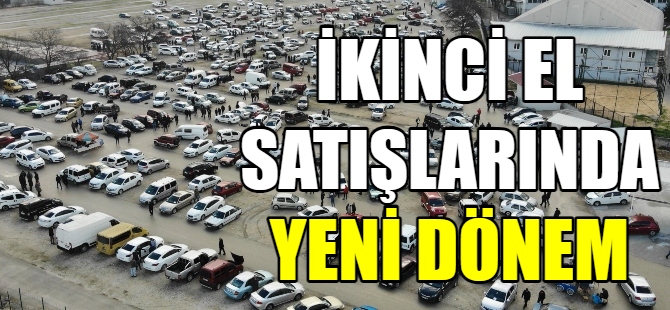 İkinci el araç satışında yeni dönem