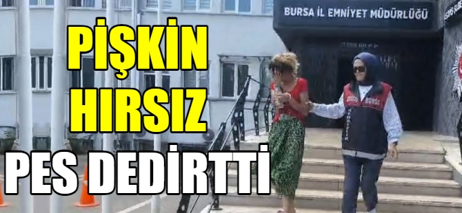 Pişkin hırsız pes dedirtti