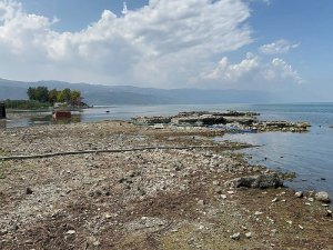 İznik Gölü’nde kuraklık tehlikesi