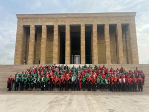 Yargıtay üyeleri Anıtkabir'de