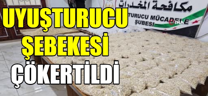 Uyuşturucu şebekesi çökertildi