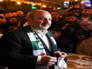 Bursaspor’dan Varank’a teşekkür mesajı