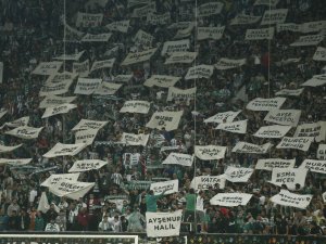 Bursaspor taraftarından anlamlı eylem