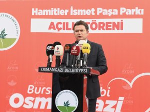 İsmet Paşa Parkı hizmete açıldı