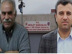 Ömer Öcalan teröristbaşı Abdullah Öcalan'la görüştü