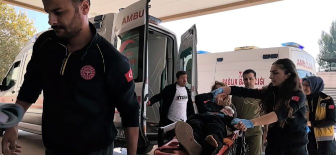Kontrolden çıkan otomobil takla attı: 2 yaralı