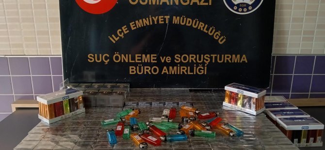 Plasiyerin hırsızlık oyununu polis bozdu