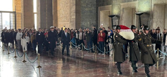 Osmangazili çocuklar Anıtkabir’de