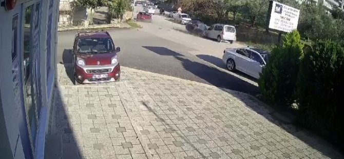 Bursa'da kafa kafaya böyle çarpıştılar!