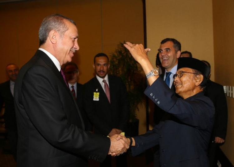 Erdoğan Cakarta'da ikili temaslarda bulundu