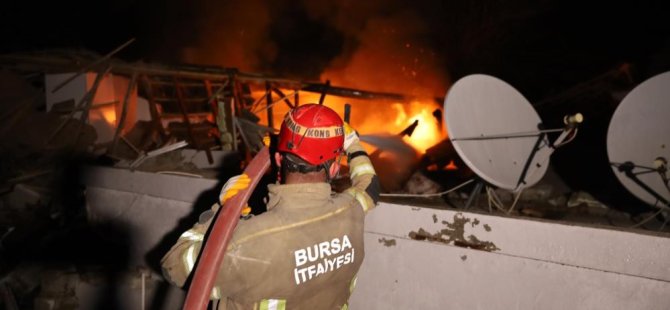Bursa İtfaiyesi’nden 21 bin olaya müdahale