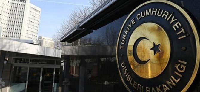 Dışişleri Bakanlığı saldırıyı kınadı