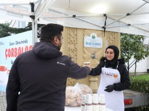 Öğrencilere sabah çorbası İnegöl Belediyesi’nden