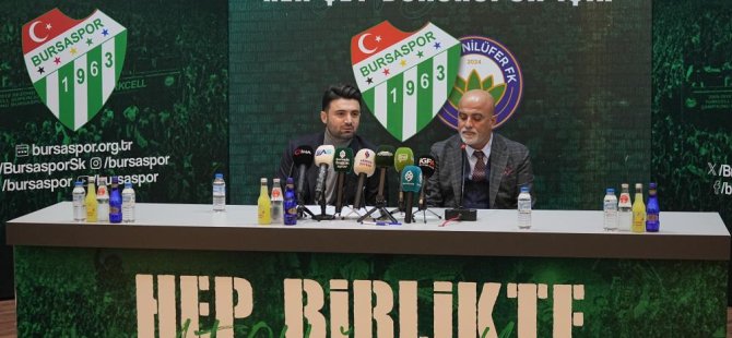 Bursaspor ve Bursa Nilüfer FK pilot takım anlaşması imzaladı