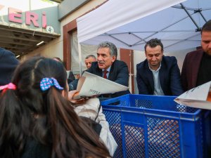 İftarlık pideler Gemlik Belediyesi'nden