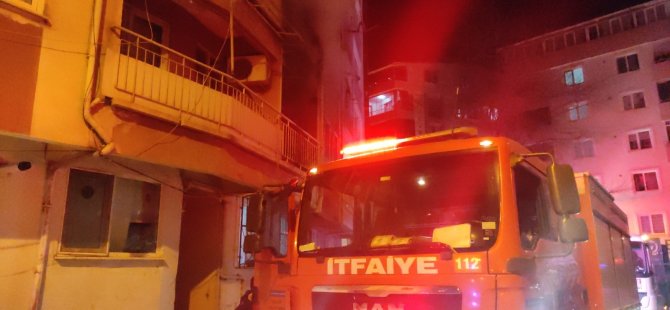 Gece yarısı yangın paniği