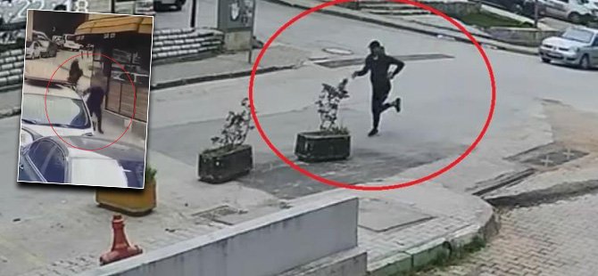 Bursa’da silahlı saldırı anbean kamerada