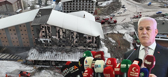 Başkan Bozbey: Uludağ’da yanan oteli denetledik, raporu yetkililere ilettik