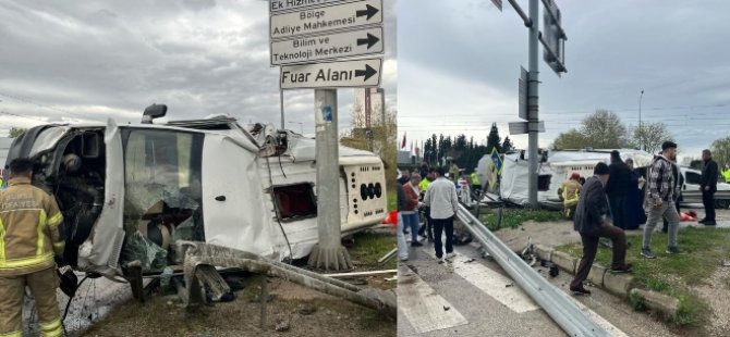 Bursa'da kaza: 1 bebek öldü, 5 kişi yaralandı