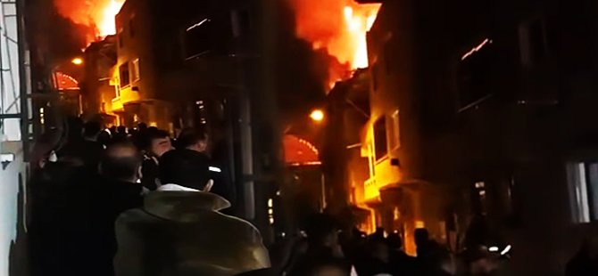 Bursa'da yangın paniği! Alev alev yandı