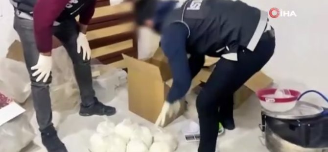 İstanbul'da 880 kg uyuşturucu yakalandı