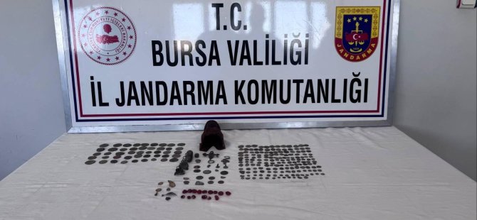 Bursa'da tarihi eser operasyonu