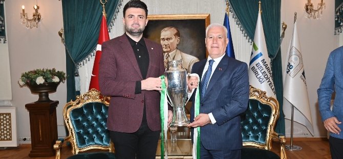 Çelik’ten Başkan Bozbey’e teşekkür ziyareti