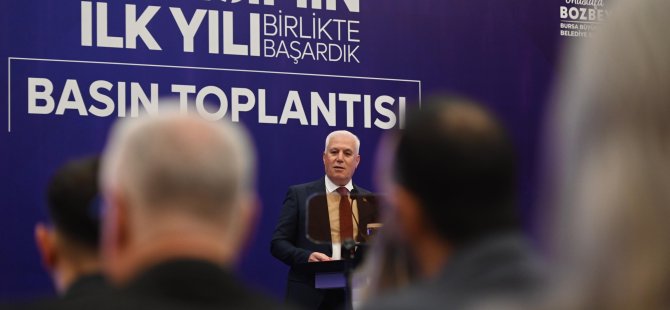 Başkan Mustafa Bozbey, görevdeki bir yılını değerlendirdi