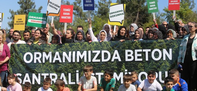 Bursa'da köylülerin beton santrali isyanı