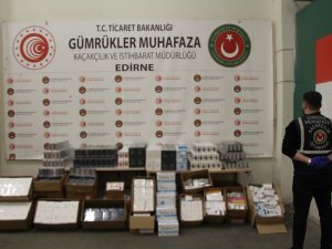 Kapıkule'de milyonluk operasyon