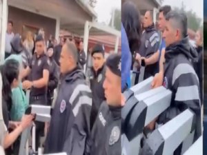 Öfkeli vatandaşlar Osmangazi Belediyesi barınağını bastı