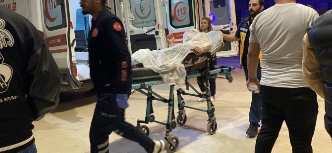 "Lazer tutma" kavgası: 2 kişi bıçaklandı